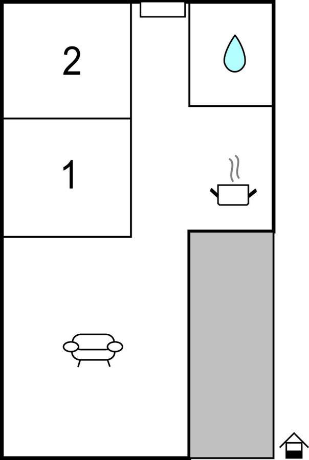 2 Bedroom Lovely Home In Koepingsvik エクステリア 写真